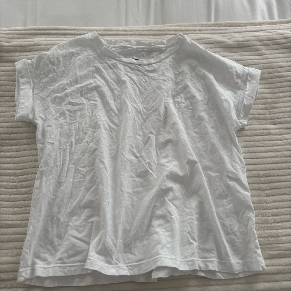 paula cahen d’anvers white pima cotton tee